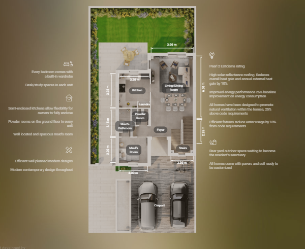 Virtual Tour of 3 Bedroom Townhouse