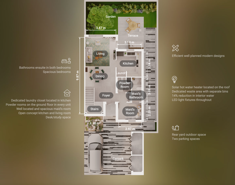 3 Bed Townhouse Virtual Tour