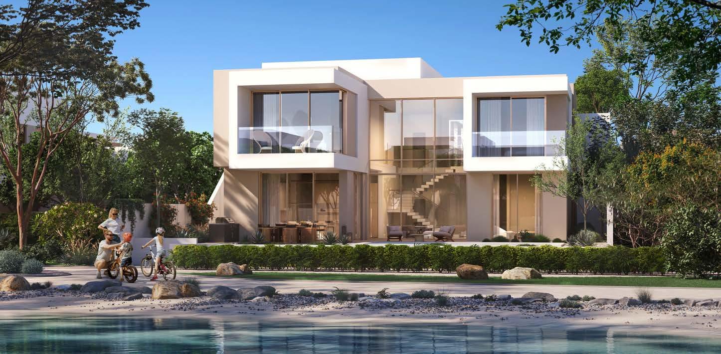 tour highlights open-plan living areas, private bedrooms, and landscaped outdoor spaces that reflect modern family living in Abu Dhabi’s premium residential setting.